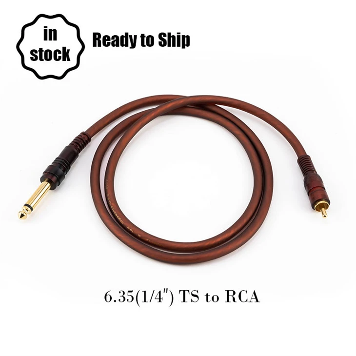6,35 mm na RCA kábel